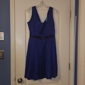 Simply Vera dark blue dress with jeweled detail